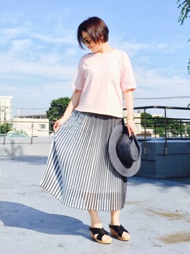 mayu.tさん（レディース・155cm）の夏コーディネート