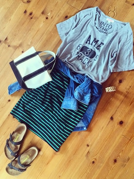 tanayanさん（レディース・155cm）の夏コーディネート