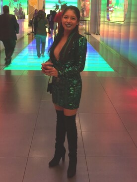 「Vegas」｜Stephanie Muñozさん（レディース・147cm）の秋コーディネート