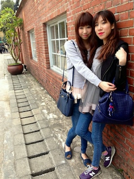 「sisterhood 」｜Jessie Huangさん（レディース・165cm）の冬コーディネート