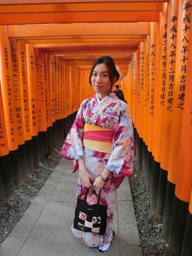 「夢館」｜Jessie Huangさん（レディース・165cm）の冬コーディネート