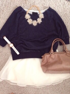 mikiさん（レディース・153cm）の春コーディネート