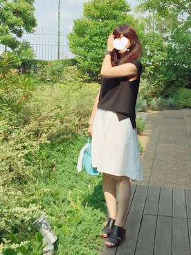「KATHARINE ROSS（キャサリンロス）のアイテム（バングル/リストバンド）」を使った、☆aiai☆さん（レディース・166cm）の夏コーディネート