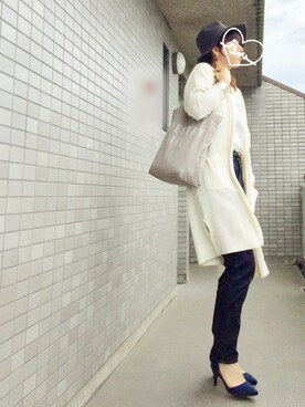 「KATHARINE ROSS（キャサリンロス）のアイテム（バングル/リストバンド）」を使った、☆aiai☆さん（レディース・166cm）の秋コーディネート
