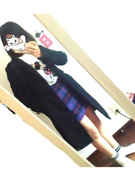 「SPIRALGIRL（スパイラルガール）のアイテム（チェスターコート）」を使った、きなこさん（レディース・158cm）の秋コーディネート