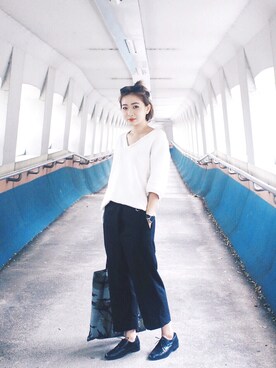 「iohll（iohll）のアイテム」を使った、otherwayさん（レディース・160cm）の秋コーディネート