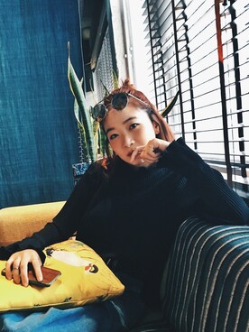 「MONKI（モンキ）のアイテム（ファッション雑貨）」を使った、otherwayさん（レディース・160cm）の秋コーディネート