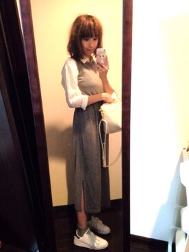 かぁーさん（レディース・165cm）の春コーディネート