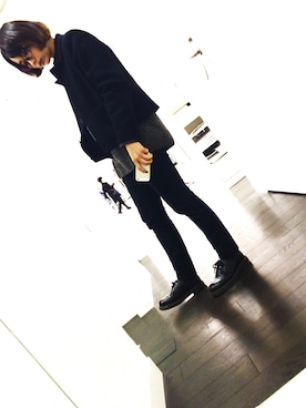 「JACOB JENSEN（ヤコブイェンセン）のアイテム」を使った、さほりさん（レディース・161cm）の冬コーディネート