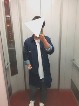 「iFace（アイフェイス）のアイテム（財布/小物）」を使った、るるるさん（メンズ・169cm）の秋コーディネート