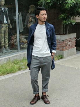 JOURNAL STANDARD 表参道 スタッフさん(メンズ・170cm)の秋コーディネート