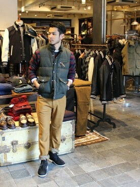 JOURNAL STANDARD 表参道 スタッフさん（メンズ・170cm）の秋コーディネート