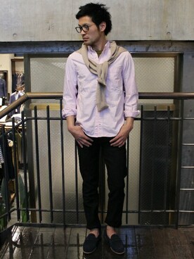 JOURNAL STANDARD 表参道 スタッフさん（メンズ・175cm）の春コーディネート