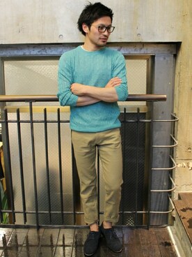 JOURNAL STANDARD 表参道 スタッフさん（メンズ・175cm）の春コーディネート