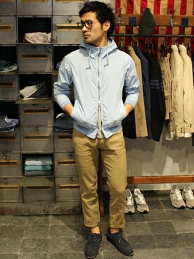 JOURNAL STANDARD 表参道 スタッフさん（メンズ・175cm）の春コーディネート