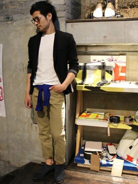 JOURNAL STANDARD 表参道 スタッフさん（メンズ・175cm）の春コーディネート