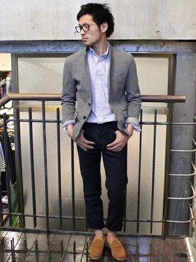JOURNAL STANDARD 表参道 スタッフさん(メンズ・175cm)の春コーディネート