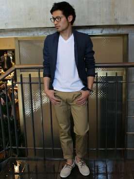 JOURNAL STANDARD 表参道 スタッフさん（メンズ・175cm）の春コーディネート