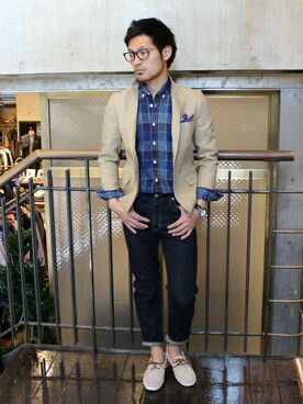 JOURNAL STANDARD 表参道 スタッフさん（メンズ・175cm）の春コーディネート