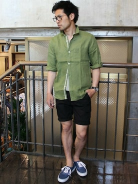 JOURNAL STANDARD 表参道 スタッフさん（メンズ・173cm）の春コーディネート