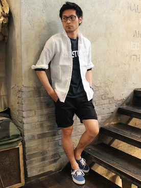 JOURNAL STANDARD 表参道 スタッフさん(メンズ・173cm)の春コーディネート