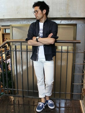 JOURNAL STANDARD 表参道 スタッフさん（メンズ・173cm）の春コーディネート