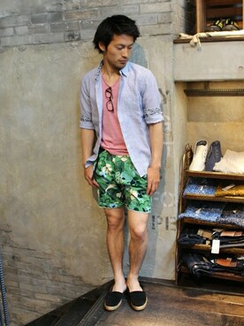 JOURNAL STANDARD 表参道 スタッフさん（メンズ・175cm）の春コーディネート