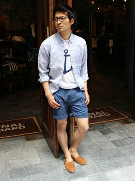 JOURNAL STANDARD 表参道 スタッフさん（メンズ・175cm）の春コーディネート