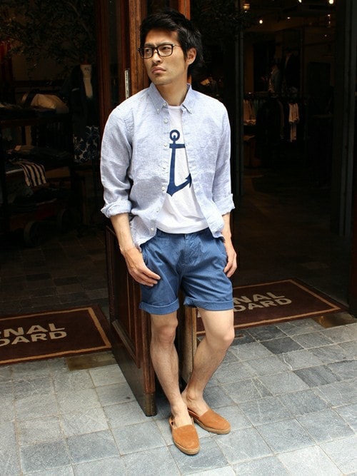 Journal Standard ジャーナルスタンダード のモカシン デッキシューズを使った人気ファッションコーディネート Sciaky