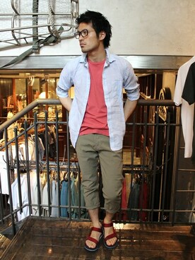 JOURNAL STANDARD 表参道 スタッフさん（メンズ・175cm）の春コーディネート