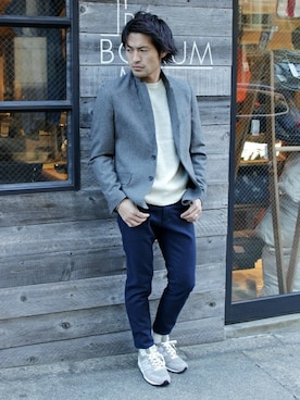 JOURNAL STANDARD 表参道 スタッフさん（メンズ・175cm）の冬コーディネート