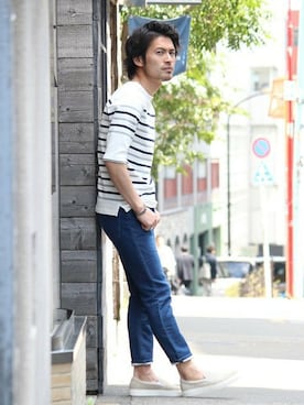 JOURNAL STANDARD 表参道 スタッフさん（メンズ・175cm）の春コーディネート