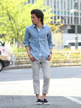 JOURNAL STANDARD 表参道 スタッフさん（メンズ・175cm）の春コーディネート