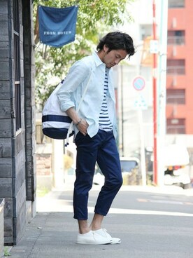 JOURNAL STANDARD 表参道 スタッフさん(メンズ・175cm)の春コーディネート