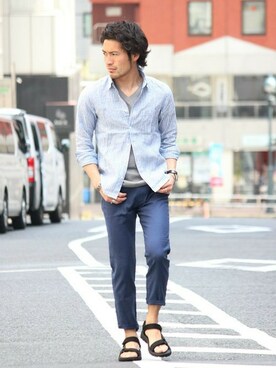 JOURNAL STANDARD 表参道 スタッフさん（メンズ・175cm）の春コーディネート