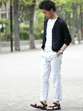 JOURNAL STANDARD 表参道 スタッフさん（メンズ・175cm）の春コーディネート