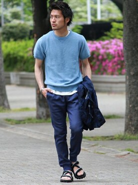 JOURNAL STANDARD 表参道 スタッフさん(メンズ・175cm)の春コーディネート
