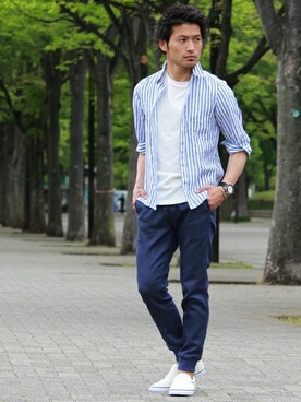 JOURNAL STANDARD 表参道 スタッフさん(メンズ・175cm)の春コーディネート