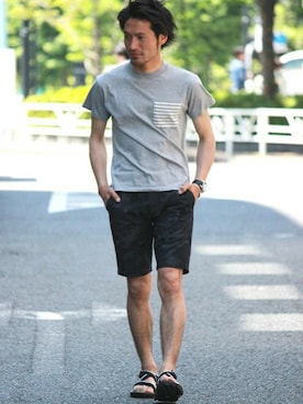 「2015ss」｜JOURNAL STANDARD 表参道 スタッフさん（メンズ・175cm）の春コーディネート
