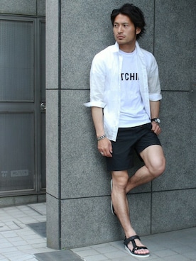 「2015ss」｜JOURNAL STANDARD 表参道 スタッフさん（メンズ・175cm）の春コーディネート