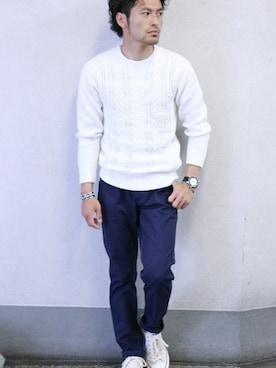 JOURNAL STANDARD 表参道 スタッフさん（メンズ・175cm）の夏コーディネート