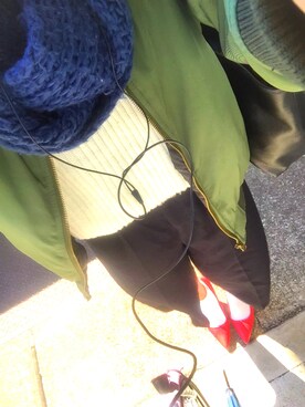 「SpRay（スプレイ）のアイテム（その他アウター）」を使った、m a oさん（レディース・161cm）の冬コーディネート