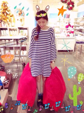 「Kawaii」｜「アイテム（その他）」を使った、  Zi. さん（レディース・165cm）の秋コーディネート