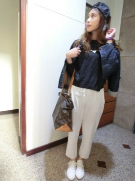 「Daniel Wellington」｜  Zi. さん（レディース・165cm）の冬コーディネート