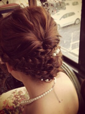 「ピアス（ピアス（両耳用）、ブルー系）」を使った、aliceayakoさん（レディース・148cm）の秋コーディネート