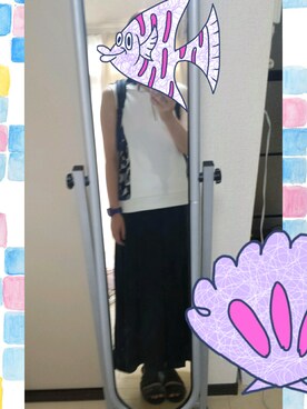 よーこさん（レディース・164cm）の夏コーディネート