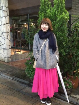 shiraiさん（レディース・160cm）の冬コーディネート