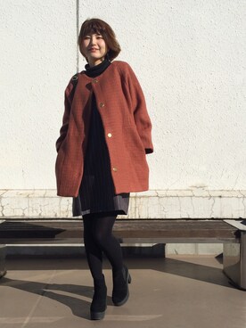 shiraiさん（レディース・160cm）の冬コーディネート