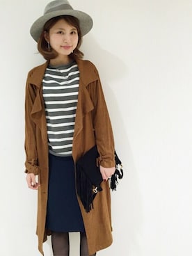 shiraiさん（レディース・160cm）の秋コーディネート