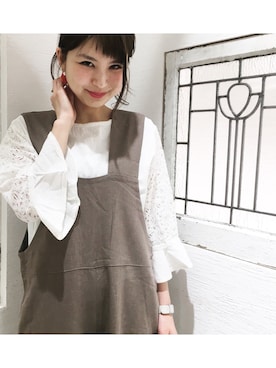 shiraiさん（レディース・160cm）の春コーディネート